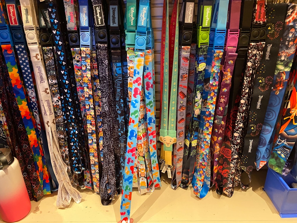 PHOTOS: New Disney Parks Lanyard and Mickey Mouse Pin Trading Bags Now  Available at Disneyland Resort - WDW News Today